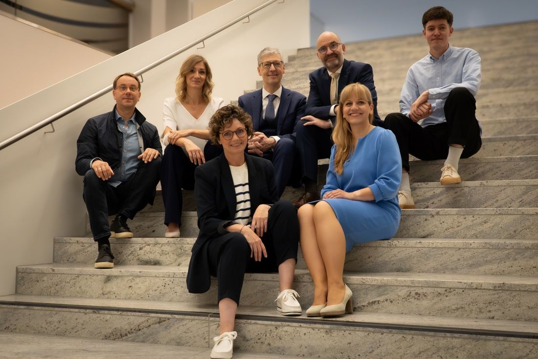 Group foto of the DGP 2026 scientific organization team of University Medical Center Augsburg